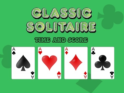 Classic Solitaire: Time and Score
