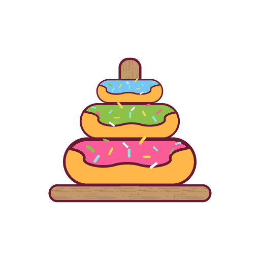 Donuts of Hanoi