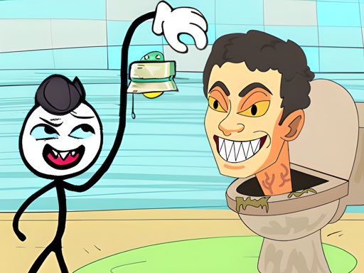 Stickman Troll- Thief Puzzle